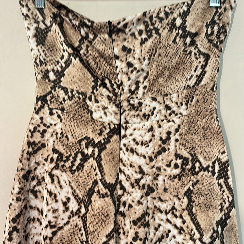 Lioness x Revolve Animal Snake Print Maxi Dress Party Festival women size XS - Picture 10 of 10